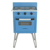 Fogao A Gas 2 Bocas Venax Gemini Vetro Azul