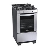 Fogao A Gas 4 Bocas Venax Delplus Vitreo Bl Inox