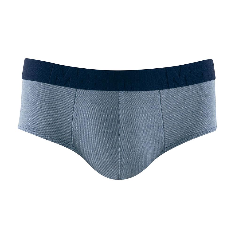 Cueca Slip Mash Blend - Azul Marinho - G