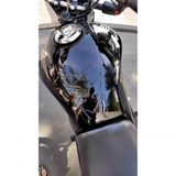 Kit Protetor Tanque E Bocal Moto Honda Acima 2018 Transparente Transparente