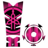 Kit Protetor Tanque E Bocal Adesivo Moto Yamaha Fz15 Ano 2022/2023 Rosa