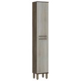 Paneleiro Simples 35cm 3 Prateleiras Sara Castanho C/ Legno