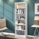 Estante Livreiro Multiuso Sem Portas Branco