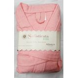 Roupão Felpudo Infantil Atlântica Tamanho 8 Cor: Limon Rosa