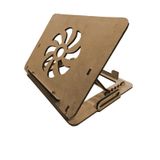 Base Notebook Com Abertura Ventoinha + Suporte Celular