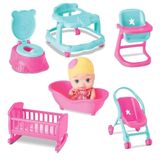 Boneca Little Dolls Casinha - Divertoys