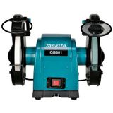 Moto Esmeril 550w 3450 Rpm 60hz Com Rebolo Suporte Lamina Afiação Protetor Gb801 220v Makita