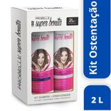 Kit Shampoo + Condicionador 2 Litros Super Bonita Probelle