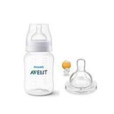 Mamadeira Avent Classic 260ml + Bico 4 - Transparente