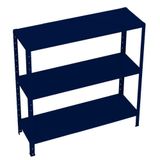 Estante Em Aço Mini Flex Colorida 91x92x30cm #20/26 Amapá Azul
