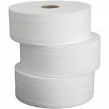 Papel Higiênico Rolão Branco C- 8 Rolos De 300 Metros Branco