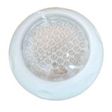 Refletor Led 70 Pontos 5w Iluminação Para Piscina Abs Luz Branca - Brustec