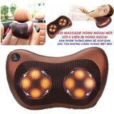 Almofada Massageadora Movimentos Rotatórios Efeito Shiatsu Com Infravermelho