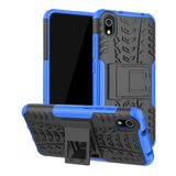 Capa Capinha Xiaomi Redmi 7a Proteção Hybrid Anti Impacto - Preto com azul