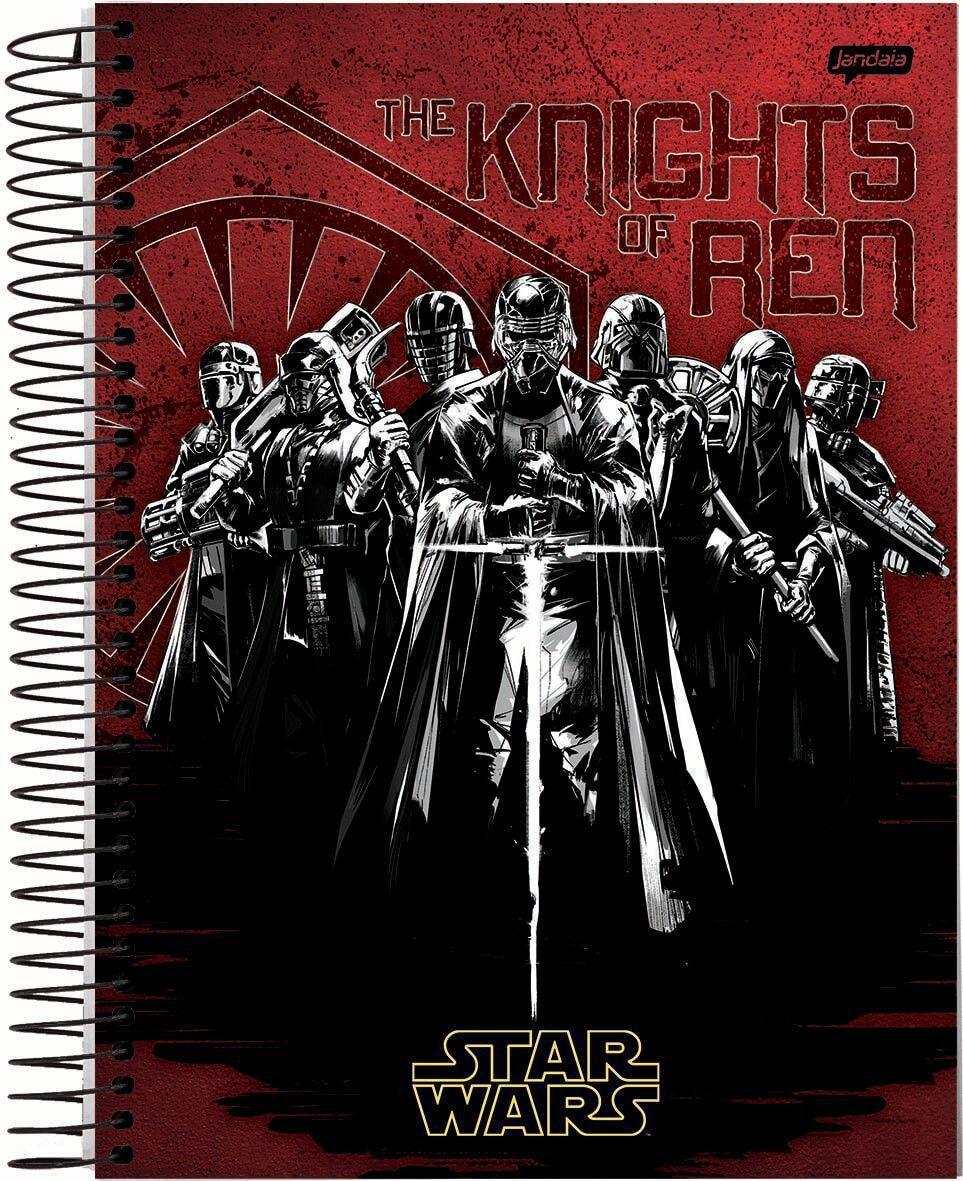 Kit 2 Cadernos Star Wars 240 Folhas 12 Matérias Jandaia - Carrefour