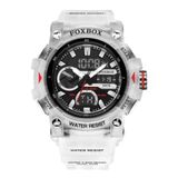 Relógio De Pulso Masculino Digital Led Esportivo Branco