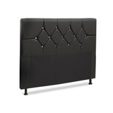 Cabeceira Para Cama Box Casal 140cm França Corino Preto