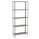 Estante de Aço 5 Prateleiras EAF014 Cinza