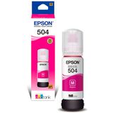 Refil Epson T504 Magenta 70ml para Impressoras L4150 / L4160 / L6171 / L6161 e L6191 - T504320