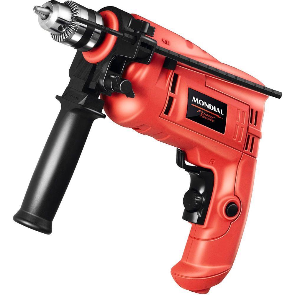 Furadeira De Impacto Mondial Power Tools Nffi-07 -220v-vermelho