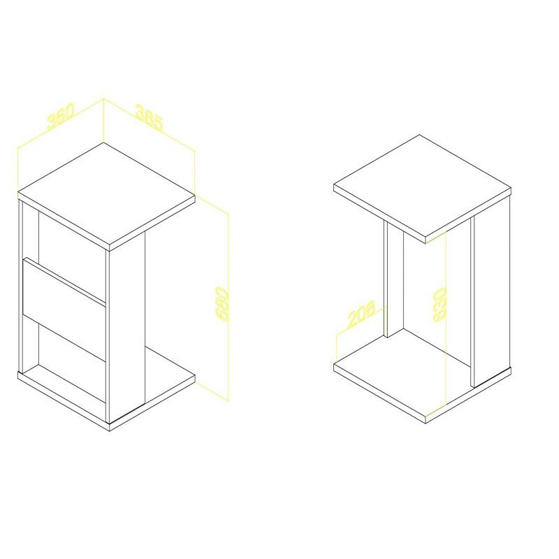 Mesa Bandeja Lateral para Sofá Apoio Suporte Branco. A Mesa de Apoio para  Sofá é mais do que uma peça de decoração e utilidade, ela impressiona pel -  Carrefour