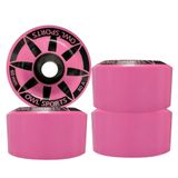 Jogo Com 4 Rodas Para Patins Quad Owl Sports 60 Mm 80a