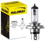 Lâmpada Haloway Halógena H4 Moto 35/35w 12v P43t-38 Farol