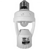 Sensor Presença E Fotocélula Para Soquete E27 Bivolt Dni 602