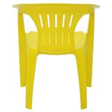 Cadeira Tramontina Atalaia Em Polipropileno Amarelo