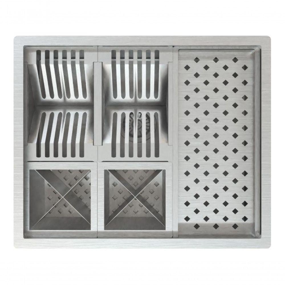 Calha Varanda Gourmet E Cozinha Inox P/talheres Louça
