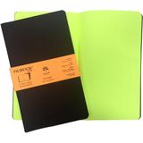 Caderneta Filibook 30 Folhas 21x12.5 Café/amarelo Pacote 2un