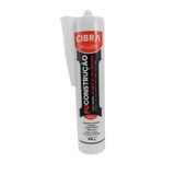 Cola Selante Poliuretano Cibra Flex Pu Construção Preto 400g