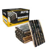 Refil Para Pneu Remendo Macarrão 60 Unidades 100mmx6mm Preto