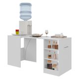 Mesa Dobrável Armário De Cozinha Ibiza Branca