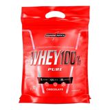 Whey 100% Puro Pouch 907g Chocolate Integralmedica