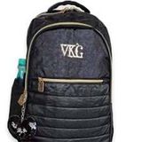 Mochila Notebook 15 Feminina Escolar M3987 Metalizada Preto