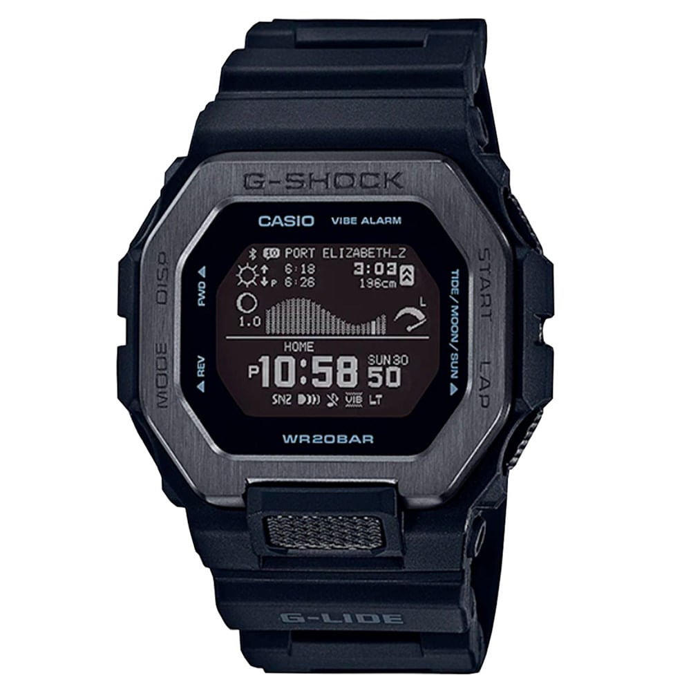 Relógio G-shock G-lide Black Digital - Gbx-100ns-1dr