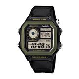 Relógio Masculino Casio Digital Esportivo Ae-1200whb-1bvdf