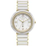 Relógio Technos Elegance Ceramic/saphire Feminino Branco