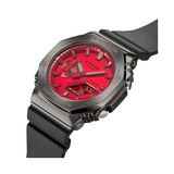 Relógio Casio G-shock Carbon Steel Vermelho - Gm-2100b-4adr