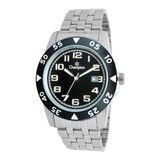 Relogio Masculino Champion Prata Fundo Preto Ca31551t