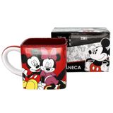 Caneca Cerâmica Cubo Mickey E Minnie - 300ml - 10024188