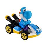 Hot Wheels Mario Kart Light-blue Yoshi Azul - Gbg35 - Mattel