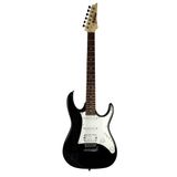 Guitarra Ibanez Stratocaster HSS GRX 40 BKN Black Nigth Strato Captação Humbucker Single Single