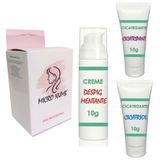 Despigmentante Micropigmentação 10g + 2 Creme Cicatrizante Suavizante