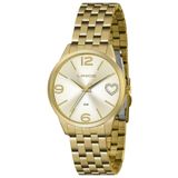 Relógio Lince Feminino Ref: Lrg4717l C2kx Casual Dourado