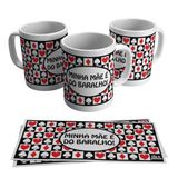 Caneca Dia das Mães Presente Minha Mãe É do Baralho