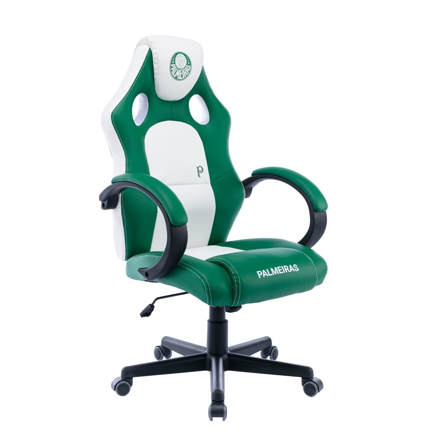 Cadeira Gamer Palmeiras Sep 3316 Espresso Móveis Verde/branca