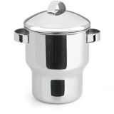Panela Cuscuzeiro Cuscuz 3l Inox Forma 803071