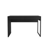 Mesa Escritório Estilo Industrial 2 Gavetas Preto - Fdecor